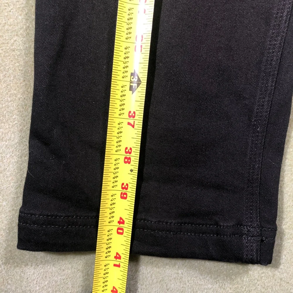 Duluth Trading Co Carpenter Pants Womens 12x31 Black Workwear Straight Leg